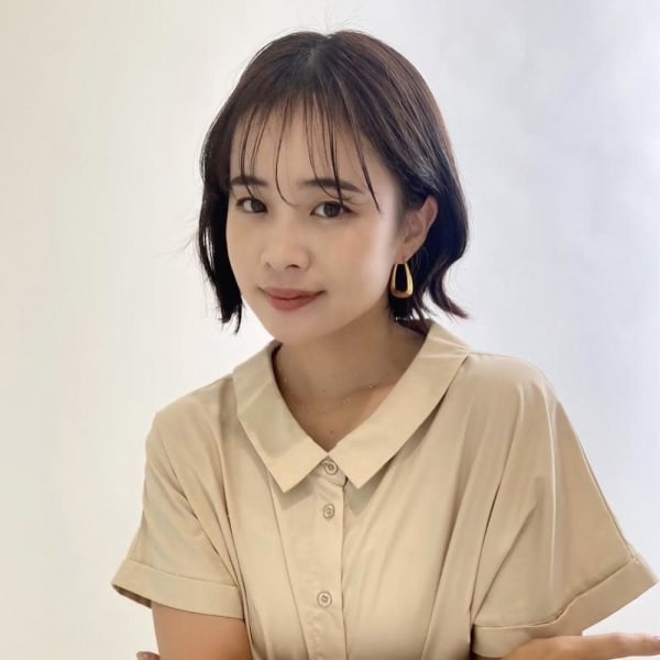 【luccica】結べるボブ　ミディアムボブ　外ハネボブ|Luccica hair&spa