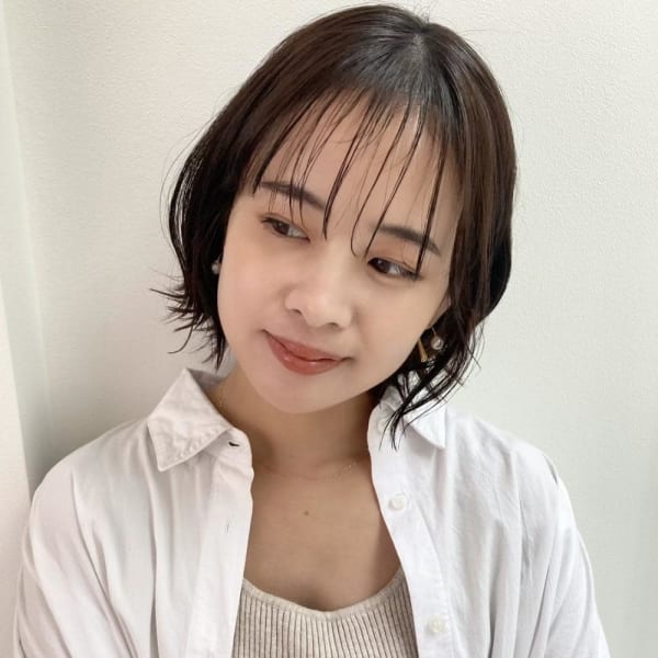 【luccica】前髪ありショートボブ|Luccica hair&spa