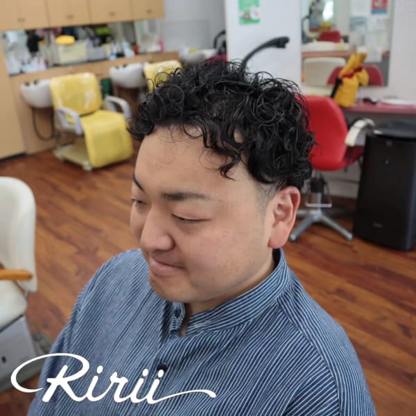 メンズパーマ  脱パーマを宣言したはずの お客様。|リリー美容室