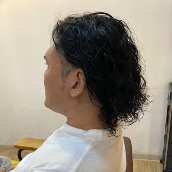 お客様髪質改善データ1143(メンズスパイラル)