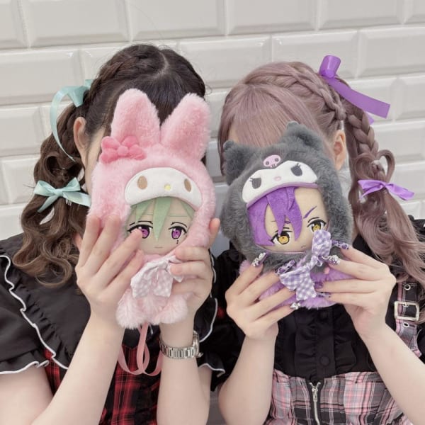 双子で可愛い編み込みハートサイドポニー*まゆ