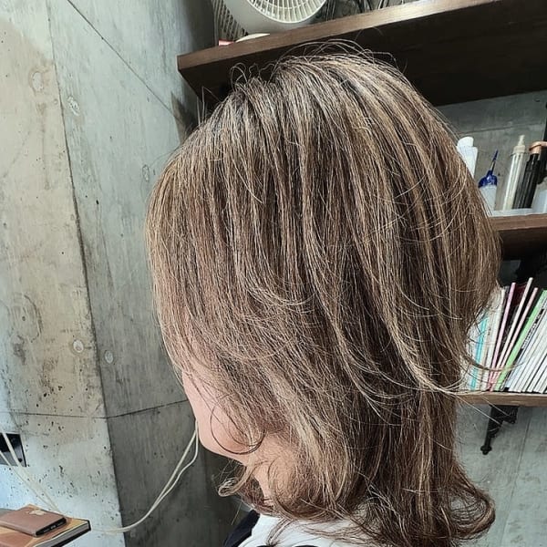 白髪染めに見えない白髪染め