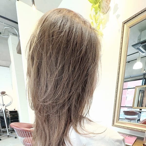 ロングウルフカット