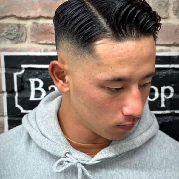 大人漢髪スキンフェード