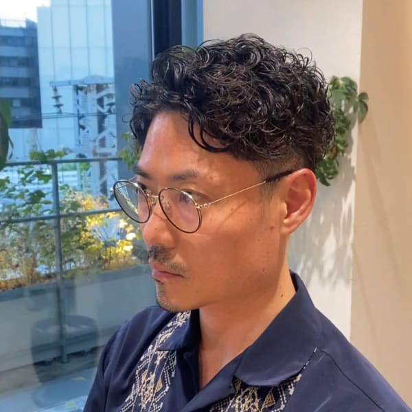 大人カジュアルパーマ