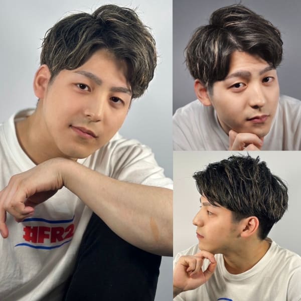 【ヒロ銀座】大人スタイル/ビジネス/ツーブロ/メンズ