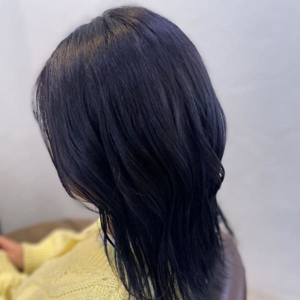 パープルブラック×レイヤーstyle