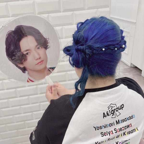 編み込みくらげヘア×立体リボン*まゆ