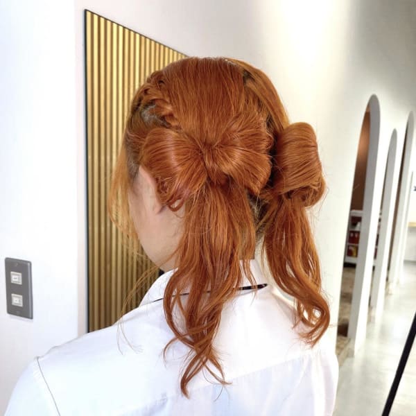 【rizu】#体育祭アレンジ #リボンアレンジ