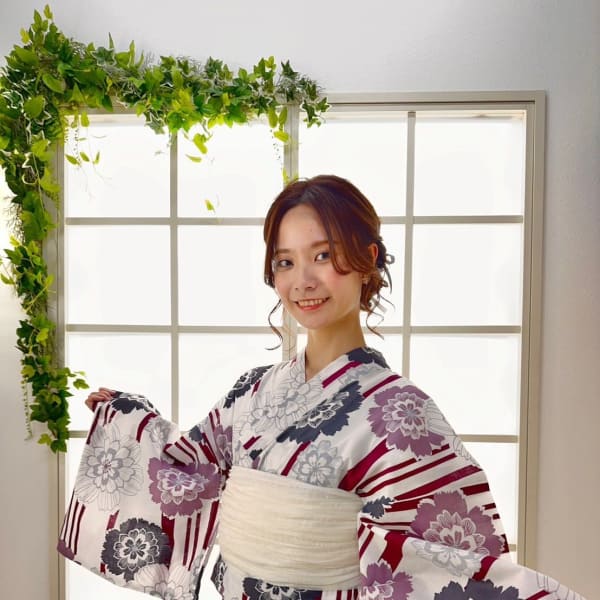 浴衣着付け×ヘアセット