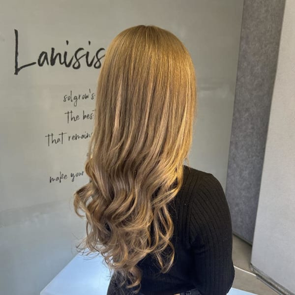 アッシュ系ロング