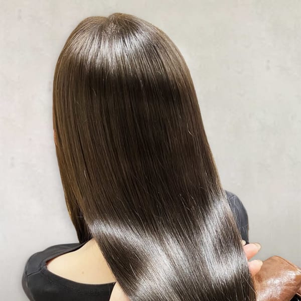 20代30代40代大人可愛い髪質改善カラー艶感ストレート透明|髪質改善＆縮毛矯正 Still hair 【スティルヘア】