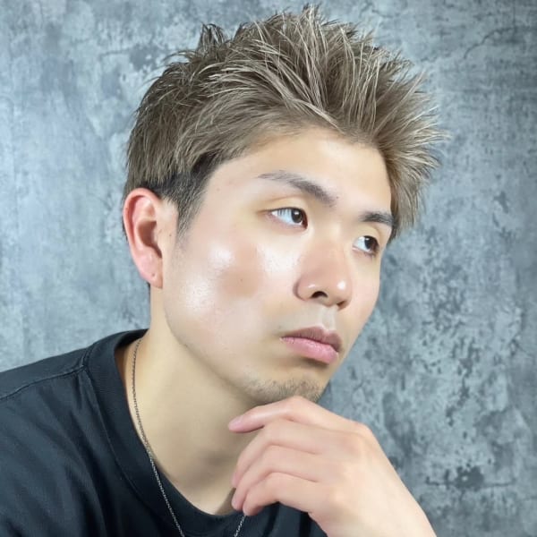 ハイトーンスパイキーショート