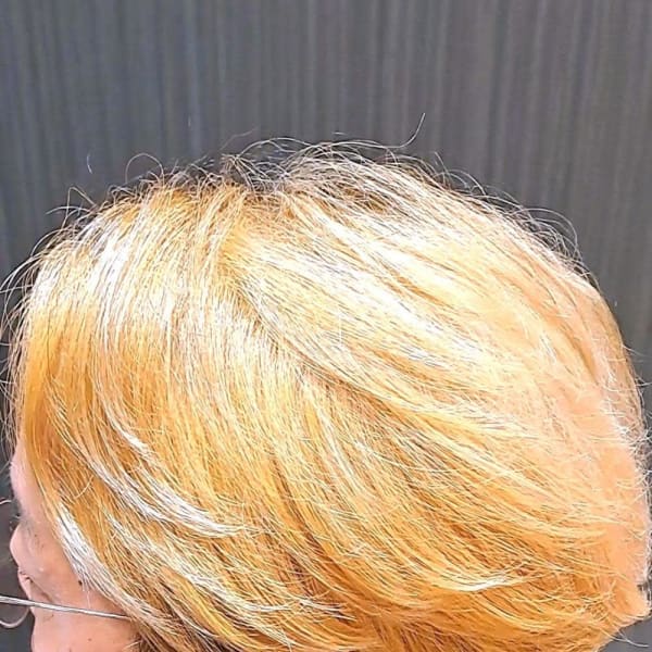 ツーブロックカラー