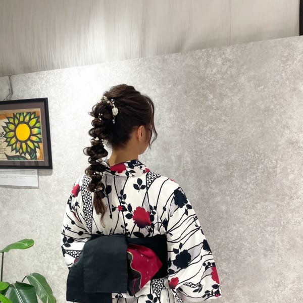 浴衣+編みおろし|LE MIEUX de precious