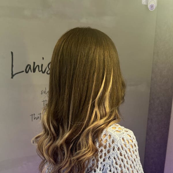 ブラウン×ミルクティー