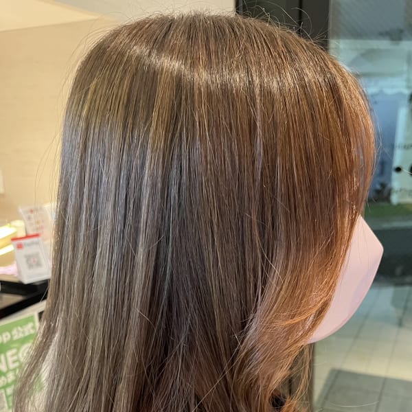 鎖骨ボブ×顔まわりレイヤー|tip・top 中村橋店