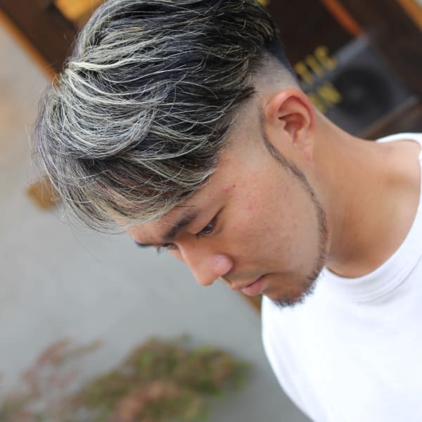メッシュスタイル|barbershop  KONG