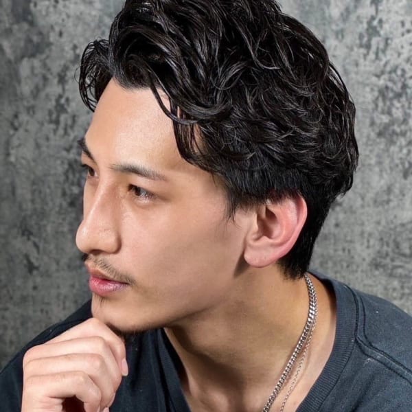 無造作パーマ | HIRO GINZA 池袋 サンシャイン通り店(ヒロギンザ イケブクロ サンシャインドオリテン)のヘアスタイル | 美容院