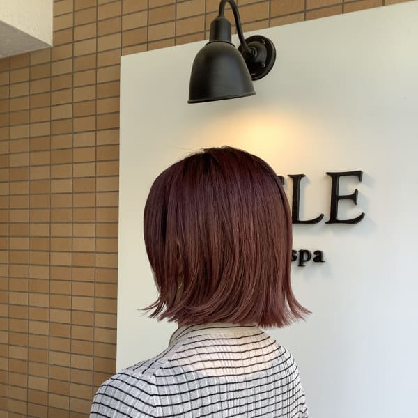 LITTLE hair color spa×ミディアム