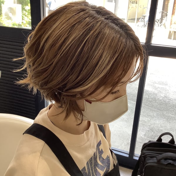 LITTLE hair color spa×ショート|LITTLE hair color spa