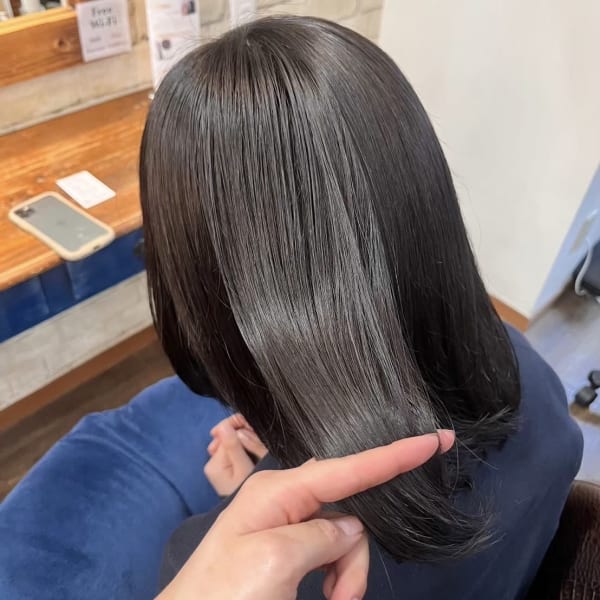 髪質改善ストレート