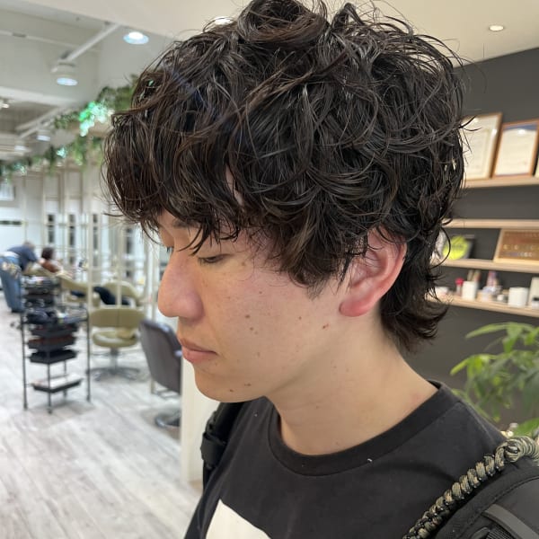 メンズパーマ|LOHAS Hair ANGIE