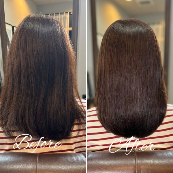 【福岡市東区多の津】大人女性の為の美髪セミロング☆