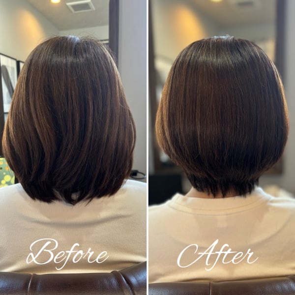 【福岡市東区多の津】大人女性の為の美髪ショートボブ☆