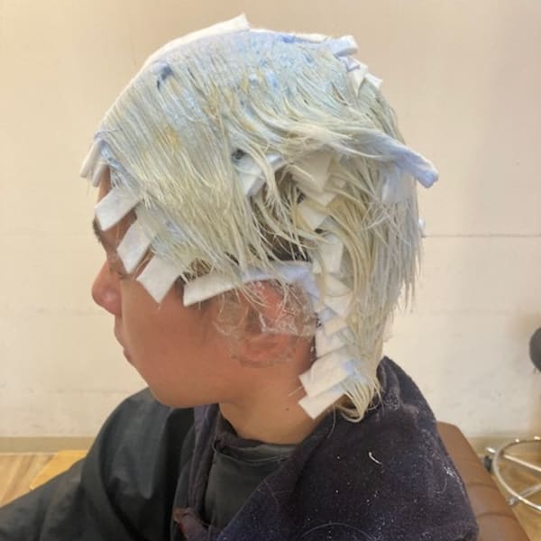 お客様髪質改善データ1273（ケアブリーチコットン）