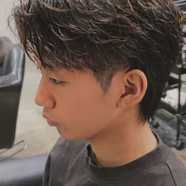 ツイストウェザーショートウルフ