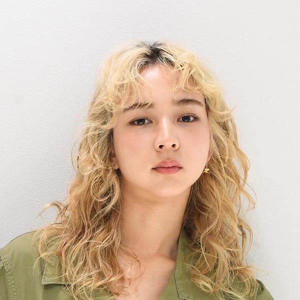 エアリーな無造作ウェーブ