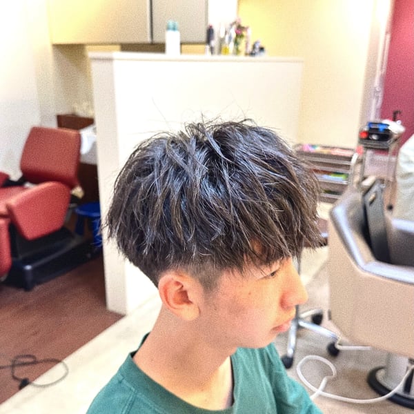 ツイストショートマッシュ