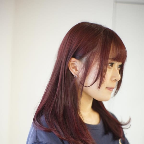 【daichi】#ワインレッド#ブリーチなし