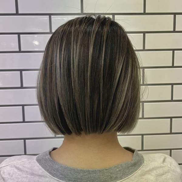 ボブ×バレイヤージュ|ELLYLONDON 住吉店