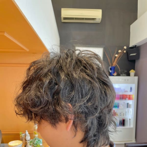 メンズヘア×パーマ|YEAST