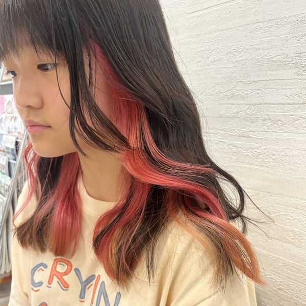インナーカラー|LOHAS Hair ANGIE