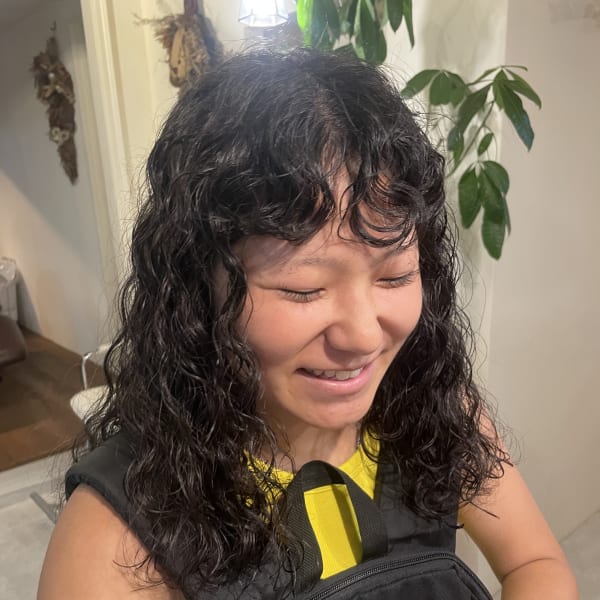 ミディアムスパイラルパーマ