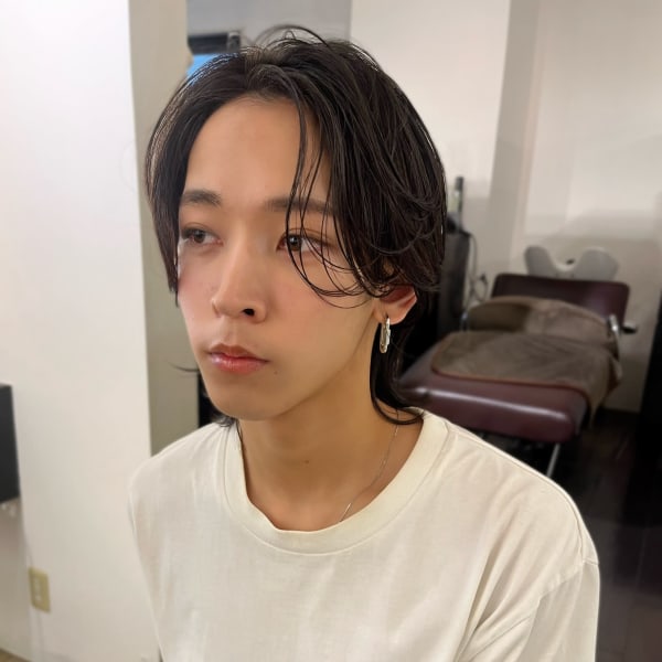 【天神赤坂】20代30代メンズカット/ウルフ/メンズレイヤー