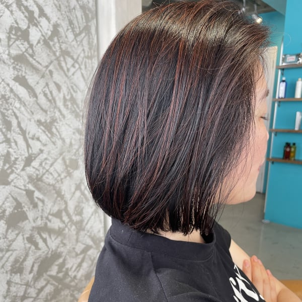 ヘナ美髪ケア＋ボブ