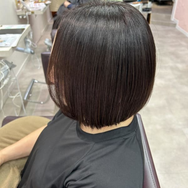 縮毛矯正/ショート