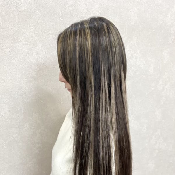 シールエクステ90枚、ハイライト|full bloom