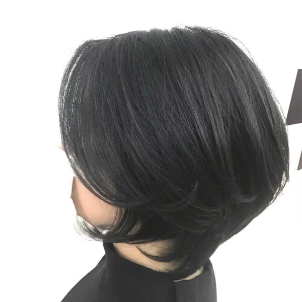 ショートレイヤーボブ