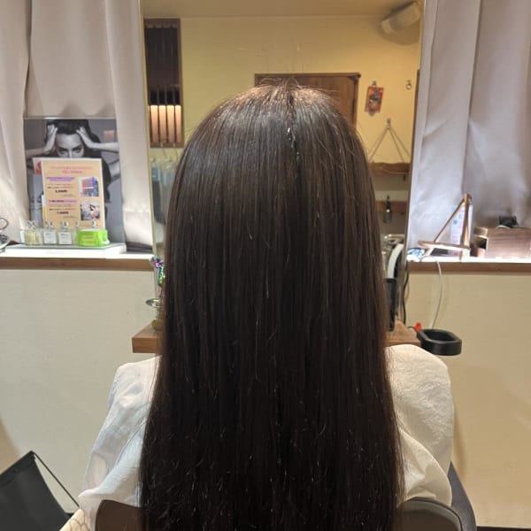 ボブからロングヘアー
