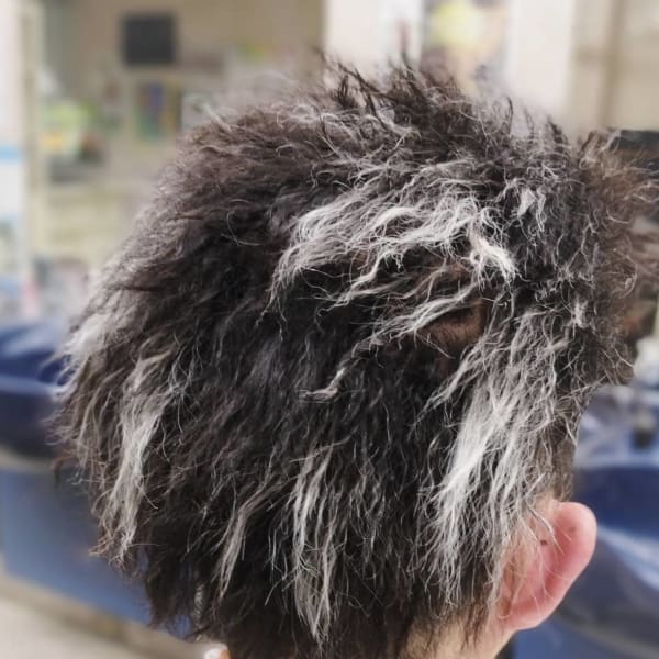 極細鬼強ツイストパーマ