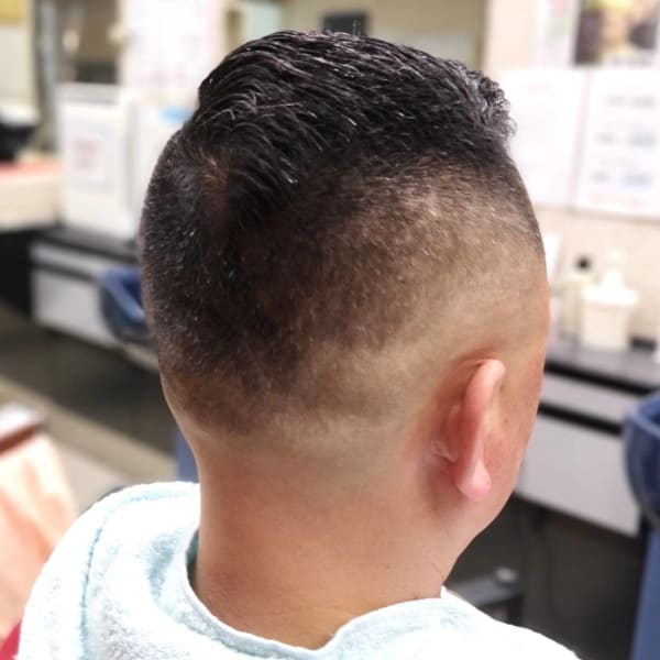 シンサイ刈り+スキンフェード続き～ぃ|ヘアサロンハラダ