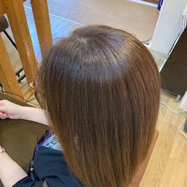 お客様髪質改善データ1281（白髪ぼかし）