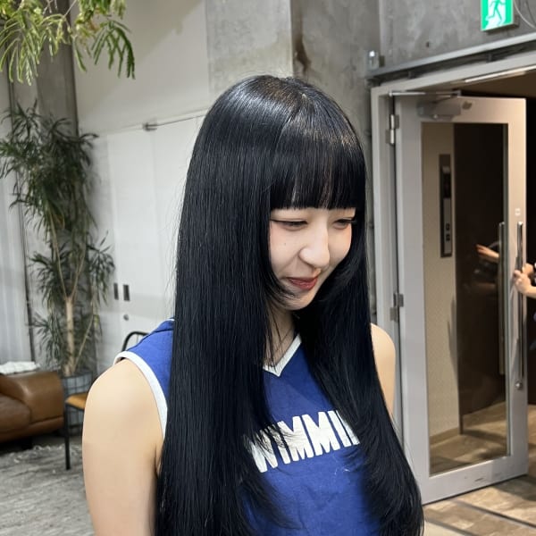 ブルーブラック×レイヤー