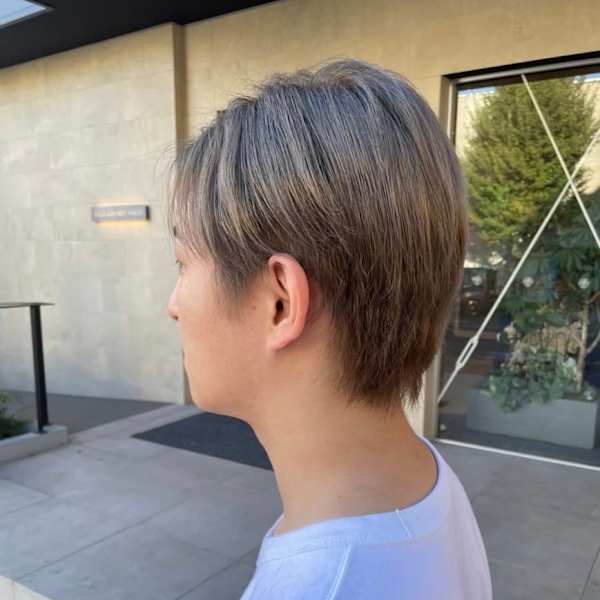 メンズ　艶カラー|jujur