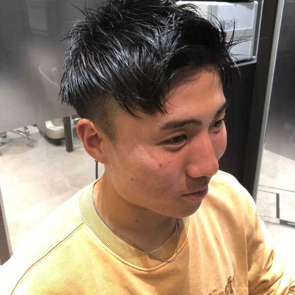 MENS'HARE/短髪かっこいい似合わせカット/ツーブロ